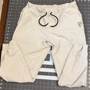 Born Primitive Neutral Light Gray Jogger Sweatpants with Drawstring